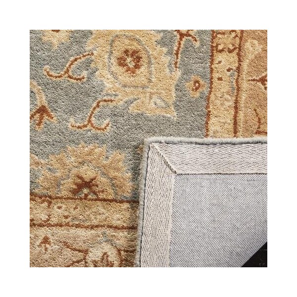 Safavieh Antiquity Hand Tufted Small Rectangle Area Rug, Blue and Beige - 3 x 5 ft. - AT61A-3