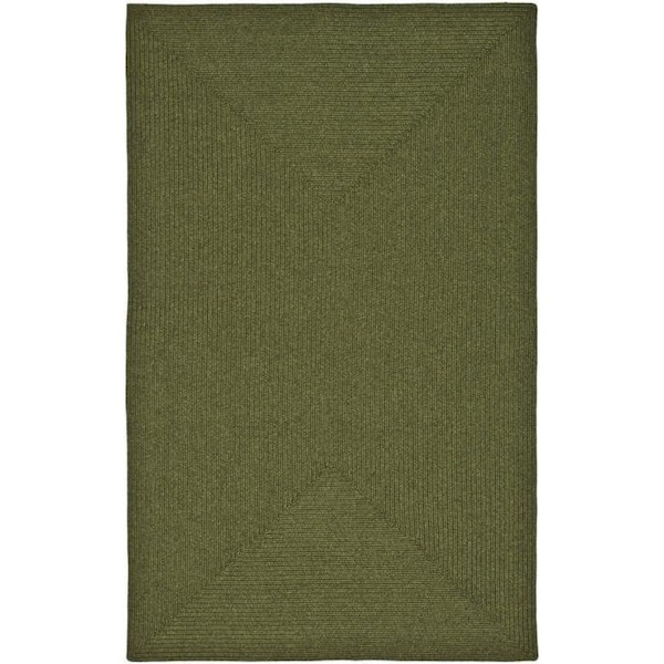 Safavieh 2 Ft.-6 In. X 5 Ft. Braided Hand Woven Half Moon Area Rug, Green - BRD315A-25HM