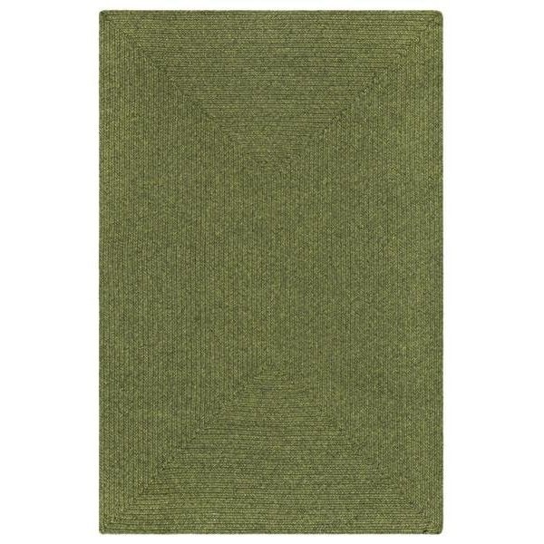 Safavieh 2 Ft.-6 In. X 5 Ft. Braided Hand Woven Half Moon Area Rug, Green - BRD315A-25HM