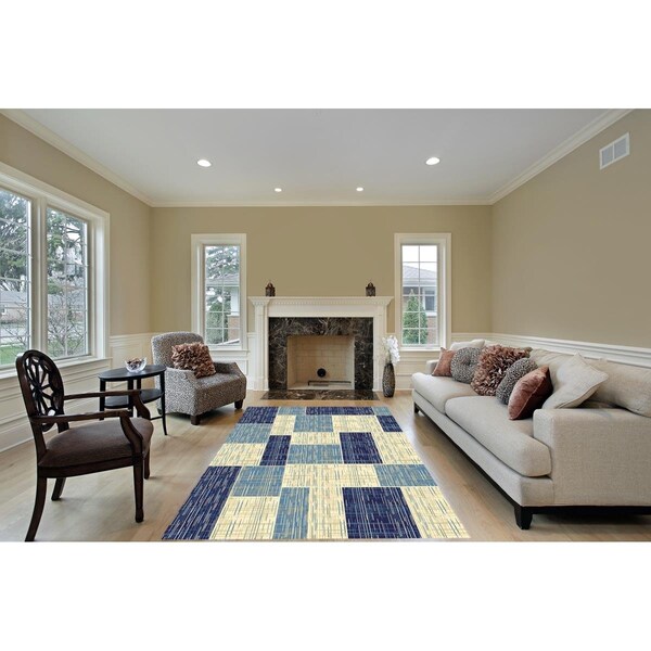 Homedora 5 x 7 ft. Discount World Contempo Collection 3003 Area Rug - HD-CC3003