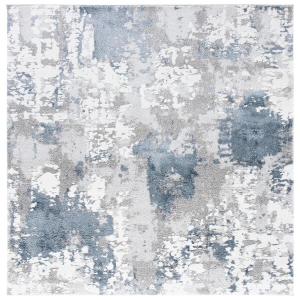 Safavieh 4 x 4 ft. Century Contemporary Square Area Rug Grey & Blue - CTY339F-4SQ