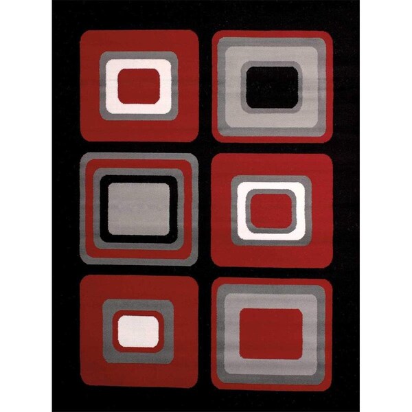 United Weavers 2 ft. 3 x 7 ft. 2 in. Dallas Spaces Runner RugRed - 851 10330 28A