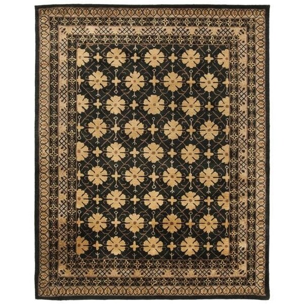 Safavieh 2 Ft. - 3 In. x 10 Ft. Runner- Traditional Classic Green And Apricot Hand Tufted Rug - CL303C-210