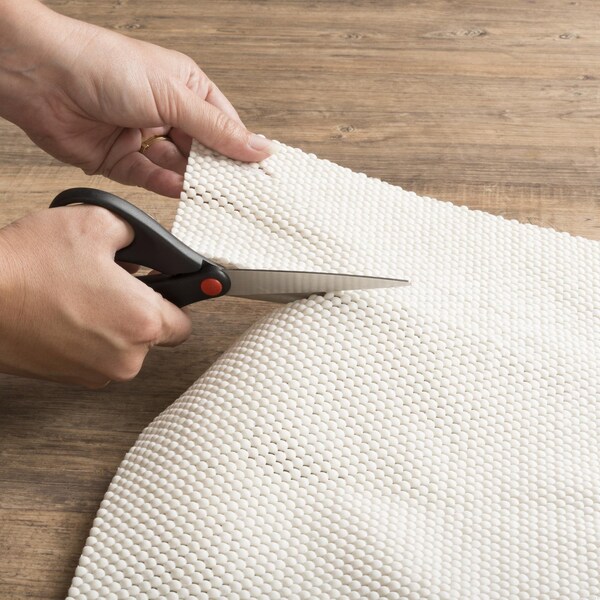 Homeroots 8 x 11 ft. Standard Beige Non Slip Rug Pad - 388118