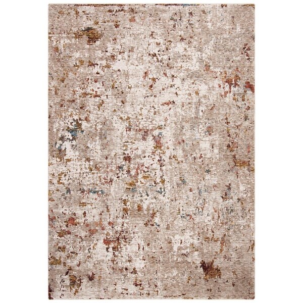 Safavieh 2 ft.-6 in. x 4 ft. Limitee 700 Power Loomed Runner RugBeige & Beige - LIM775B-24