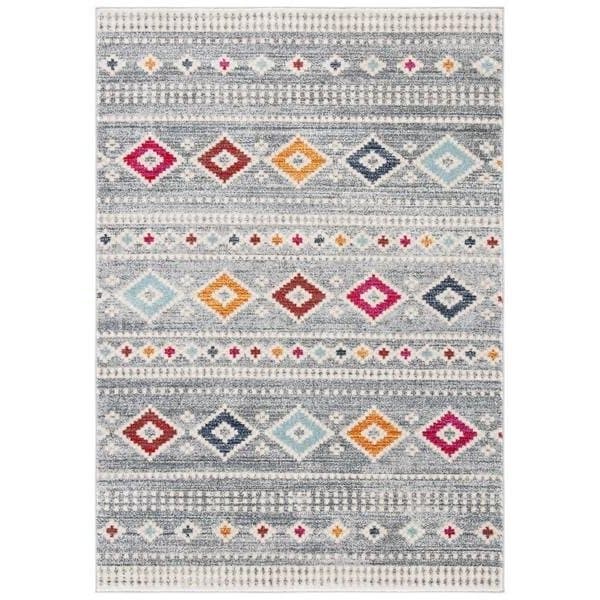 Safavieh Rectangular Adirondack Global Area Rug, Grey & Beige - 3 x 5 ft. - ADR221F-3