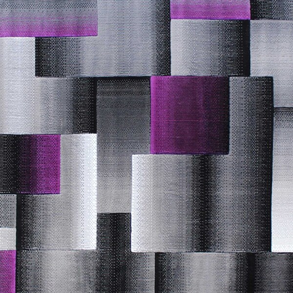 Flash Furniture Purple 8' x 10' Modern Color Blocked Area Rug - ACD-RGTRZ861-810-PU-GG