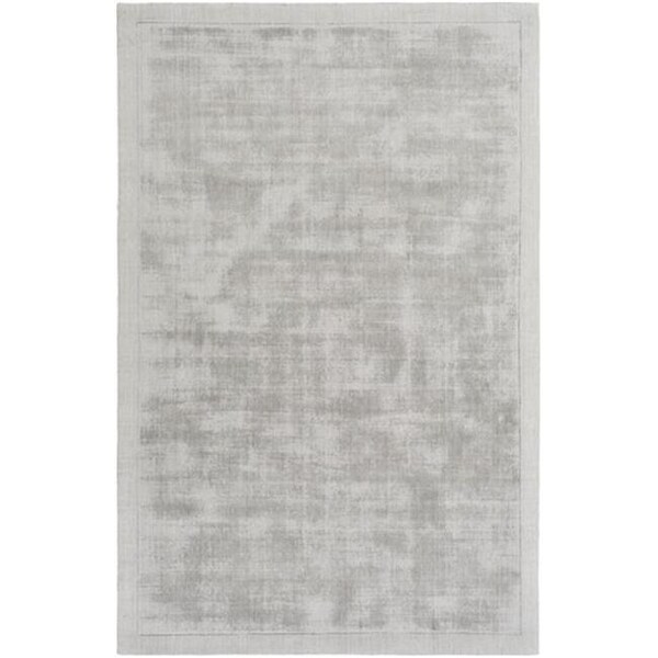 Artistic Weavers Artistic Weavers AWSR4036-576 Silk Route Rainey Rectangle Handloomed Area Rug; Light Gray - 5 x 7 ft. 6 in. - AWSR4036-576