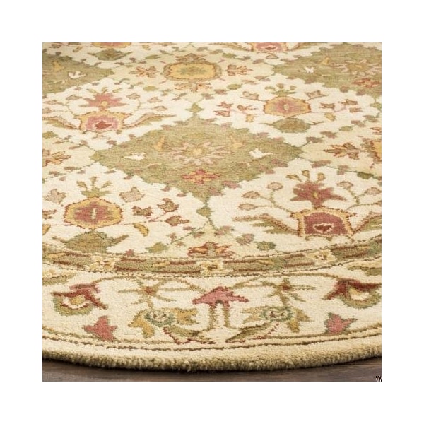 Safavieh 3 x 5 ft. Small Rectangle Traditional Antiquity- Beige Hand Tufted Rug - AT57D-3