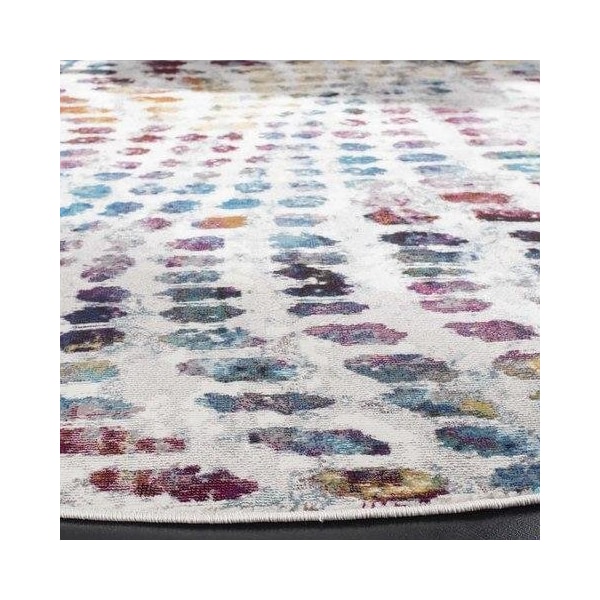 Safavieh 9 x 12 ft. Aria Rectangle Power-Loomed Rug Cream & Wine - ARA121S-9