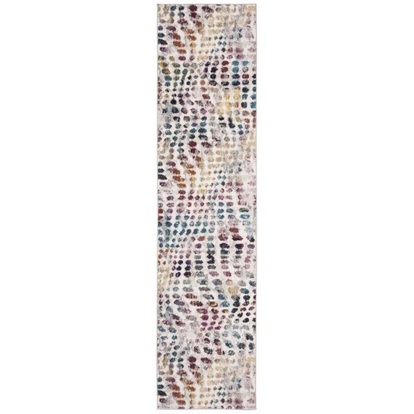 Safavieh 9 x 12 ft. Aria Rectangle Power-Loomed Rug Cream & Wine - ARA121S-9