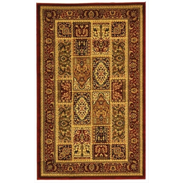 Safavieh 2 ft. 3 in. x 16 ft. Runner Lyndhurst Red and Red Traditional Rug - LNH217B-216