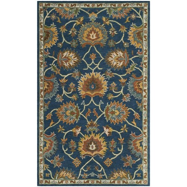 Safavieh Heritage Accent Hand Tufted Rug, Navy - 2 x 3 ft. - HG654A-2