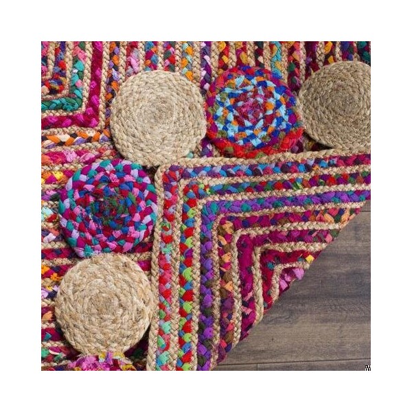 Safavieh Cape Cod Hand Woven Runner Rug, Red and Multi Color - 2 ft.-3 in. x 8 ft. - CAP201A-28