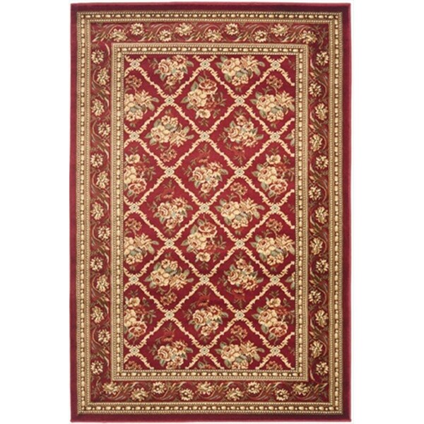 Safavieh 2 ft. 3 in. x 12 ft. Runner Lyndhurst Red and Red Traditional Rug - LNH556-4040-212