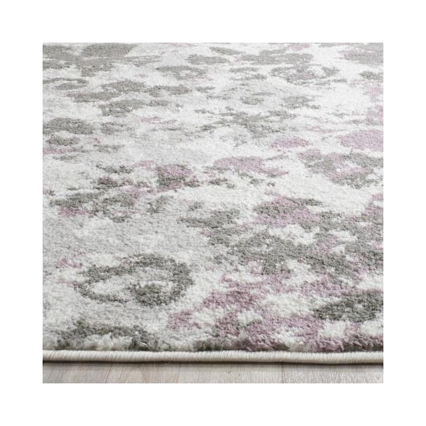 Safavieh Adirondack Power Loomed Rectangle Area Rug, Ivory and Purple - 11 x 15 ft. - ADR115L-1115