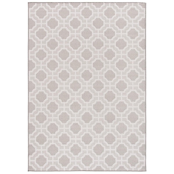 Safavieh 4 ft. x 5 ft. -7 in. Lakeside 200 Rectanglar Rug - Beige & Taupe - LAK247B-4