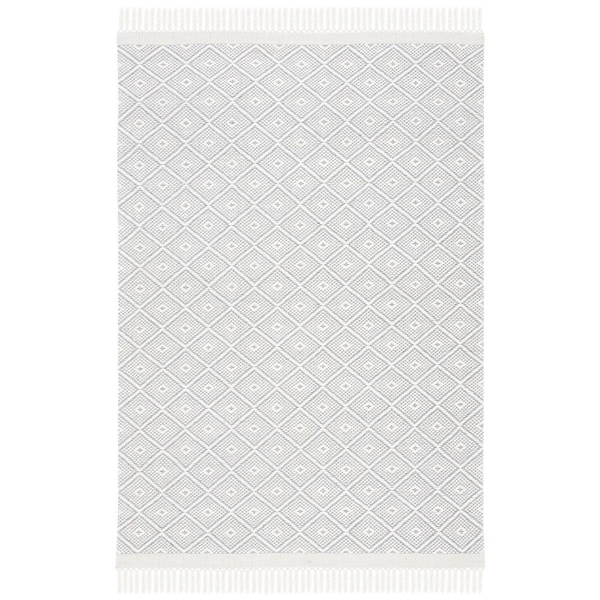Safavieh 8 x 10 ft. Vermont Contemporary Hand Loomed Rectangle Rug, Ivory - VRM311A-8