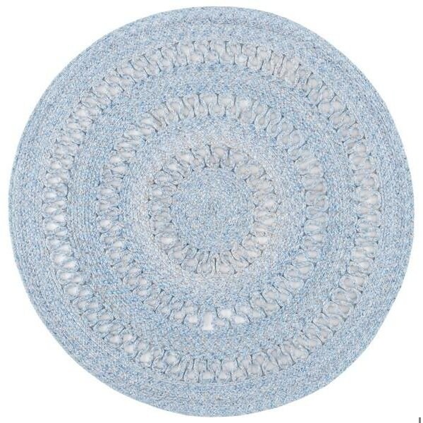 Safavieh 6 x 6 ft. Cape Cod Round Area Rug, Blue - CAP221M-6R