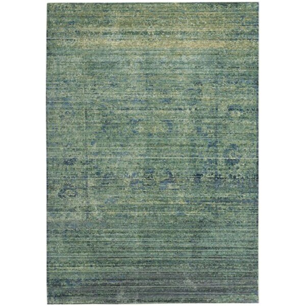 Safavieh Mystique Power Loomed Runner Rug- Green - Multi- 2 ft. 3 in. x 8 ft. - MYS920G-28