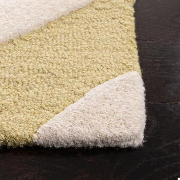 Safavieh Cambridge Hand Tufted Accent Rug, Light Gold - Ivory, 2 x 3 ft. - CAM714L-2