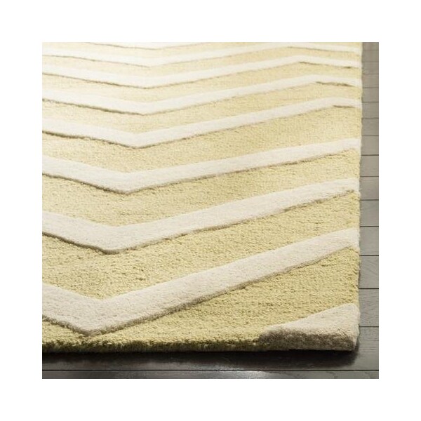 Safavieh Cambridge Hand Tufted Accent Rug, Light Gold - Ivory, 2 x 3 ft. - CAM714L-2