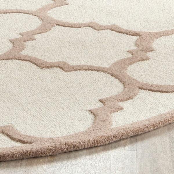 Safavieh Cambridge Accent Rugs, Ivory and Beige - 2 x 3 ft. - CAM140P-2