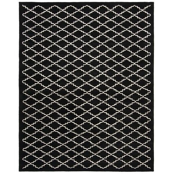 Safavieh Chatham Hand Tufted Runner Rug- Black - Ivory- 2 ft. 3 in. x 7 ft. - CHT721K-27