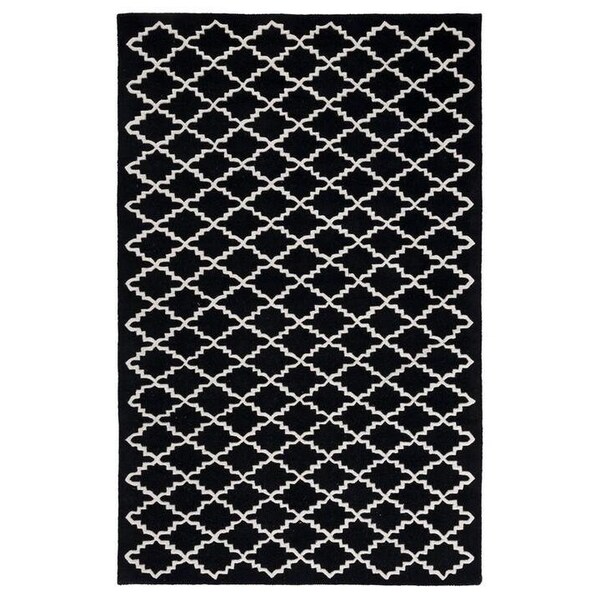 Safavieh Chatham Hand Tufted Runner Rug- Black - Ivory- 2 ft. 3 in. x 7 ft. - CHT721K-27