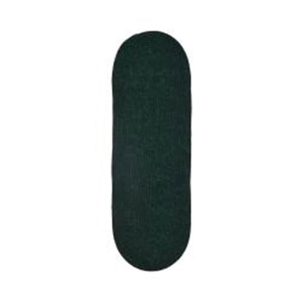 Better Trends 2 x 6 in. Chenille Reversible Rug - Emerald - BRCR26EG