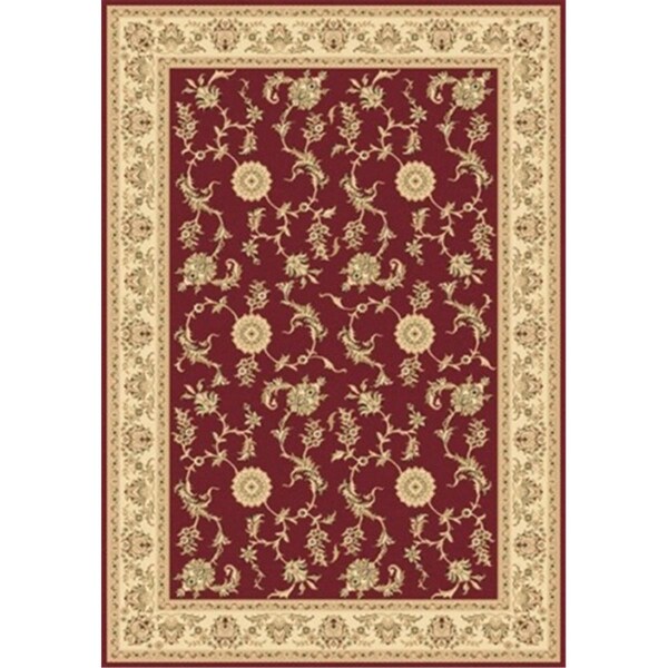 Dynamic Rugs Legacy 2.2 x 7.7 58017-330 Rug - Red - LE2858017330