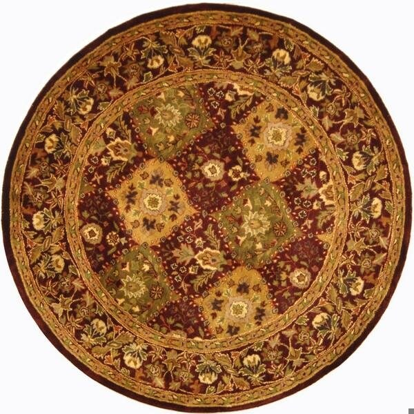 Safavieh 2 x 3 ft. Accent Traditional Antiquity- Wine Hand Tufted Rug - AT57B-2
