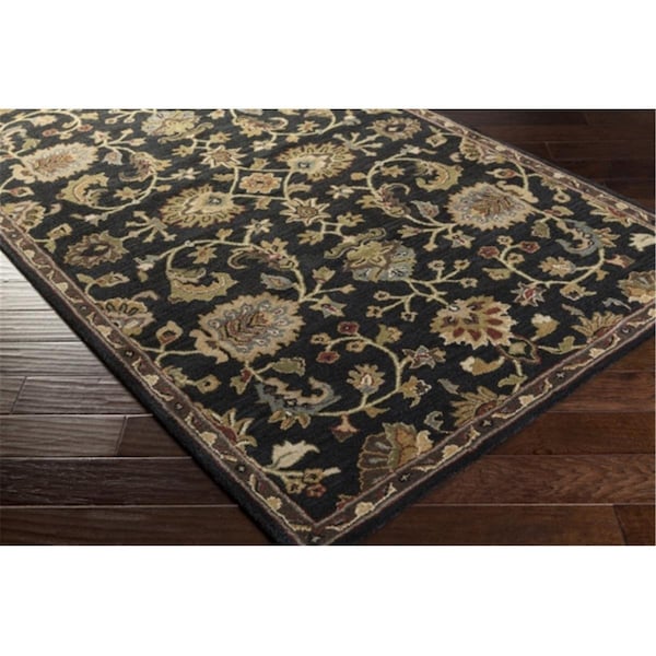 Artistic Weavers Artistic Weavers AWMD1000-23 Middleton Mallie Rectangle Hand Tufted Area Rug; Black - 2 x 3 ft. - AWMD1000-23
