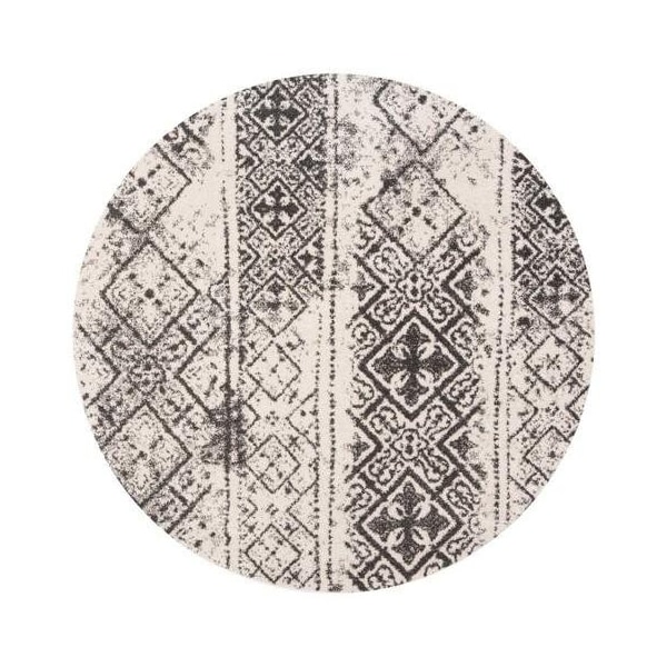 Safavieh 6 ft. Square Adirondack Area Rug Silver & Black - ADR111H-6SQ