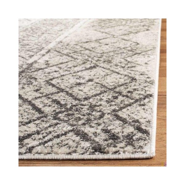 Safavieh 6 ft. Square Adirondack Area Rug Silver & Black - ADR111H-6SQ
