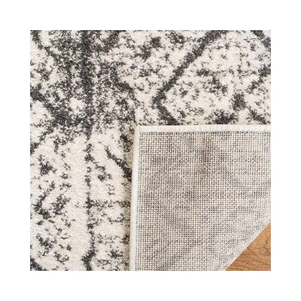 Safavieh 6 ft. Square Adirondack Area Rug Silver & Black - ADR111H-6SQ
