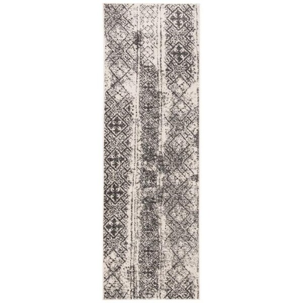 Safavieh 6 ft. Square Adirondack Area Rug Silver & Black - ADR111H-6SQ