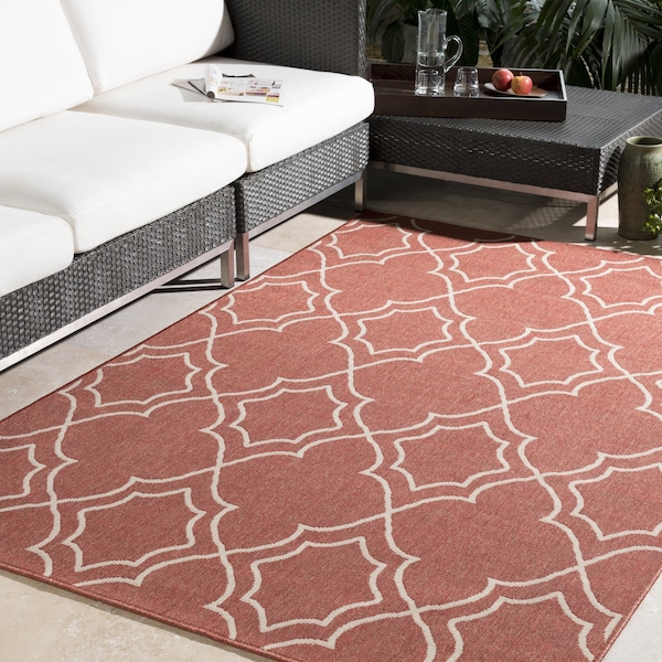 Livabliss Alfresco ALF-9591 Outdoor Safe Area Rug - ALF9591-89RD