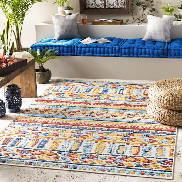Livabliss Big Sur BSR-2314 Outdoor Safe Area Rug - BSR2314-710103