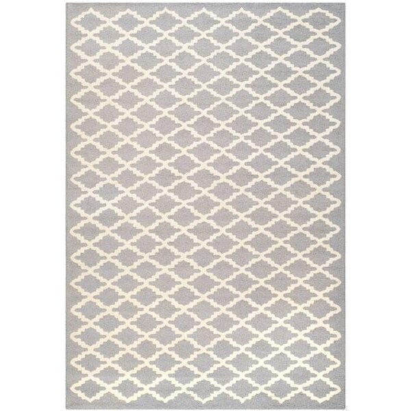 Safavieh Cambridge Hand Tufted Runner Rug- Silver - Ivory- 2 ft. 6 in. x 6 ft. - CAM137D-26