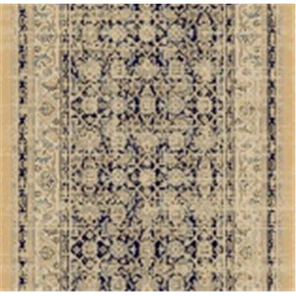 Dynamic Rugs Brilliant Rugs, Navy - 2.2 x 4.3 in. - BR2472407501