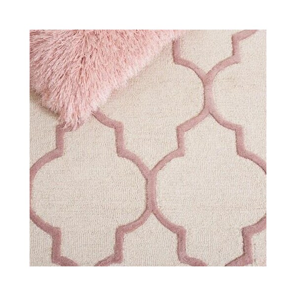 Safavieh Cambridge Hand Tufted Runner Rug- Ivory - Beige- 2 ft. 6 in. x 6 ft. - CAM134P-26