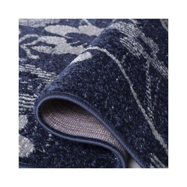 Safavieh Adirondack Oriental Rectangle Machine-Made RugsNavy & Silver 4 x 6 ft. - ADR114N-4