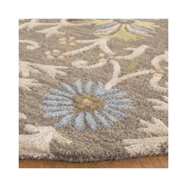 Safavieh Cambridge Hand Tufted Square Rug, Moss - Multi, 4 x 4 ft. - CAM235A-4SQ