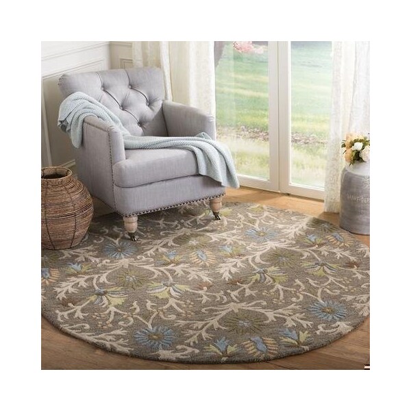 Safavieh Cambridge Hand Tufted Square Rug, Moss - Multi, 4 x 4 ft. - CAM235A-4SQ