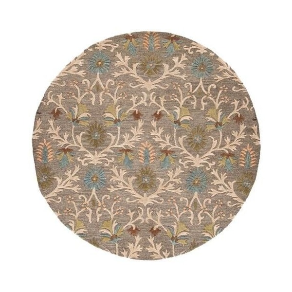 Safavieh Cambridge Hand Tufted Square Rug, Moss - Multi, 4 x 4 ft. - CAM235A-4SQ