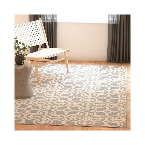 Safavieh Cambridge Hand Tufted Rectangle RugSilver & Ivory 3 x 5 ft. - CAM133D-3