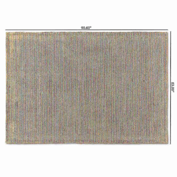 Baxton Studio Finsbury Modern and Contemporary Multi-Colored Hand-Tufted Wool Blend Area Rug - 187-11809-ZORO