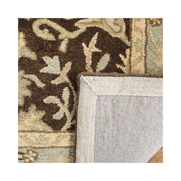 Safavieh 2 x 3 ft. Accent Traditional Antiquity- Brown and Green Hand Tufted Rug - AT14F-2