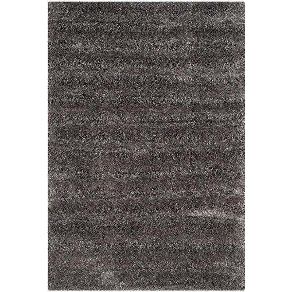Safavieh Shag Hand Tufted Accent Rugs, Silver - 2 x 3 ft. - SG554C-2